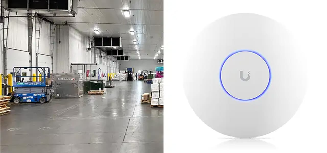 WiFi Network Installation for Cold Storage Warehouse