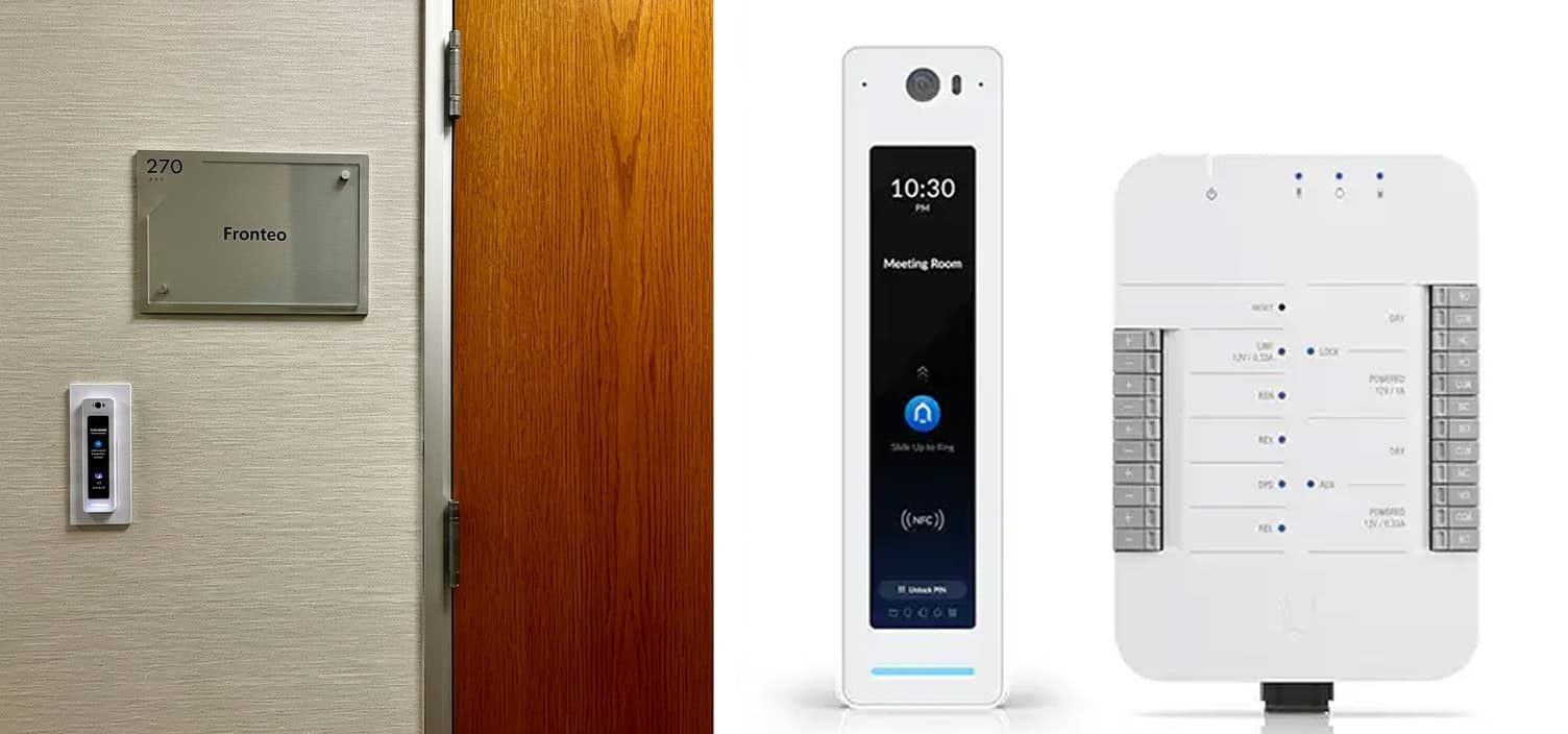 Ubiquiti Access Control Installation for the Office.